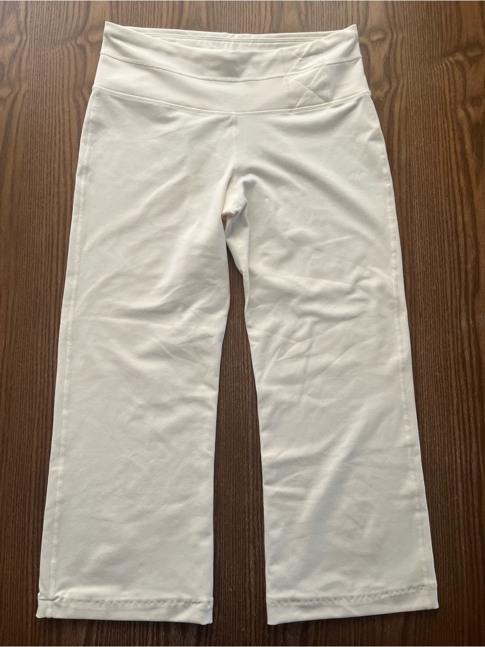 Prana White High-Waist Performance Leggings